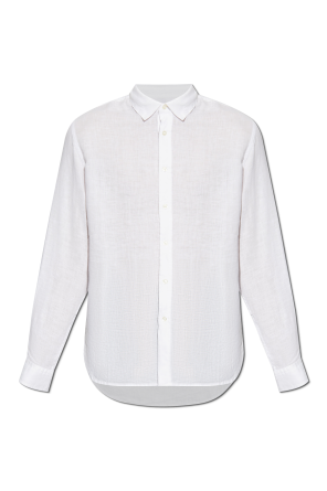 シャツ GIORGIO ARMANI Men Long Tops 8WGCCZ98TZC62 U0BN WHITE Emporio Armani Jersey long-sleeve Shirt | White | FARFETCH